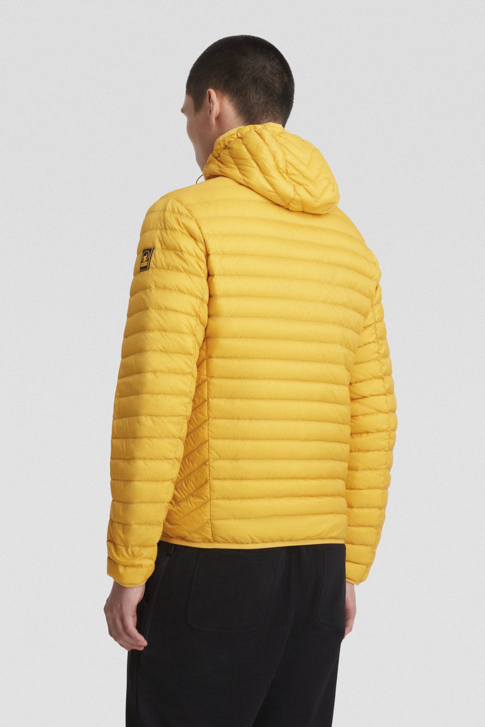 ciesse-outdoor-piumini-daunenjacke-mit-kapuze-gelb-matt-800-fill image 6