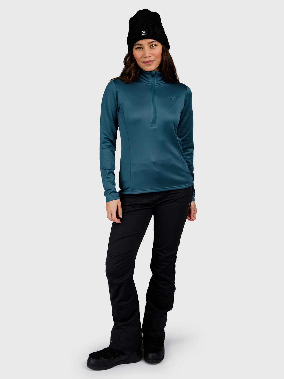 brunotti-heronne-damen-fleecejacke-fuel-green-polyester-stretch image 5