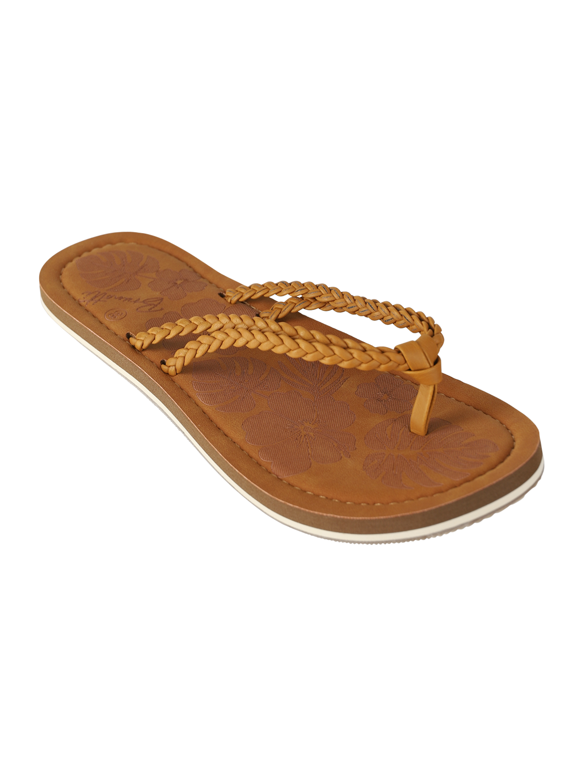 brunotti-giada-damen-flip-flops-braun-kunstleder image 2