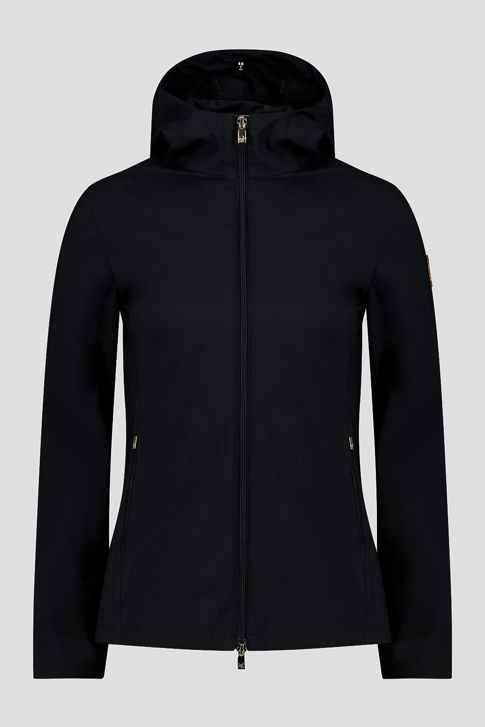 ciesse-outdoor-softshell-jacke-schwarz-kapuze-3-lagig image 3
