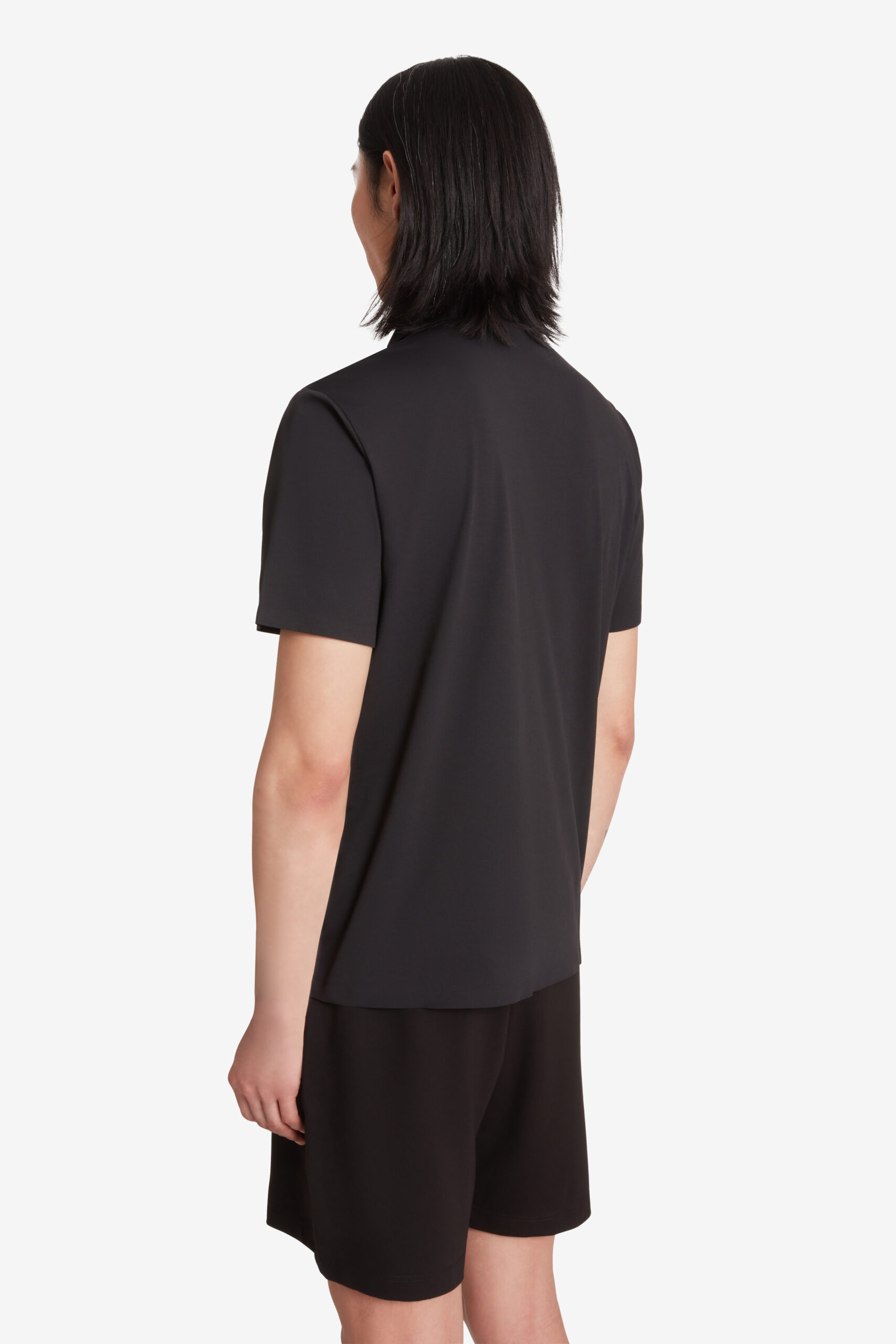 ciesse-outdoor-damien-polo-schwarz-polyester-atmungsaktiv image 4