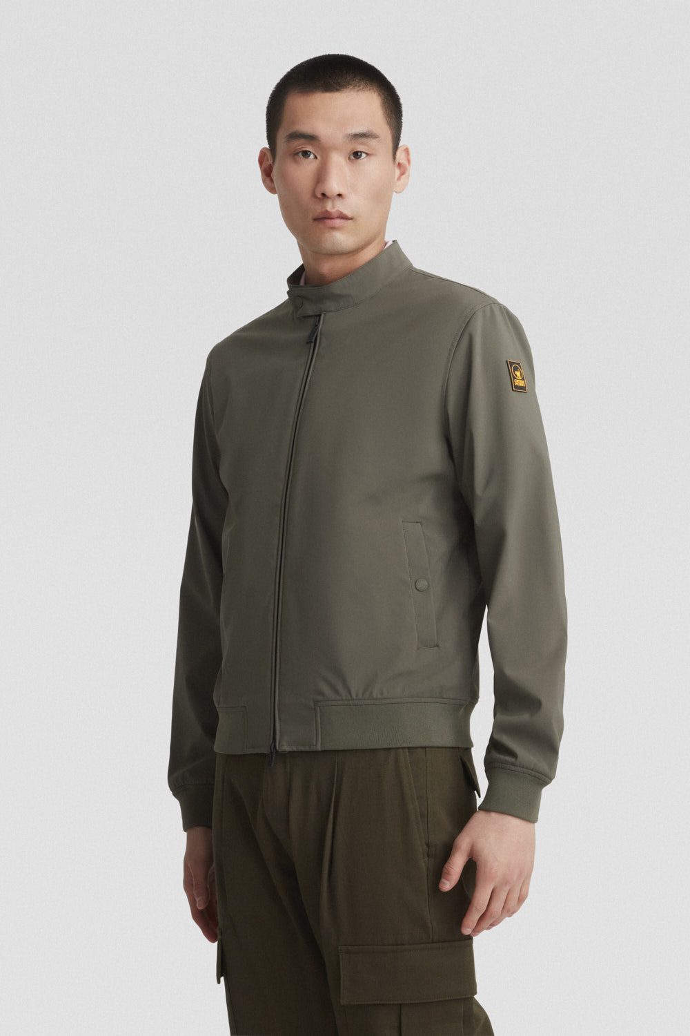 ciesse-outdoor-softshelljacke-gr-n-full-zip-wasserdicht image 2