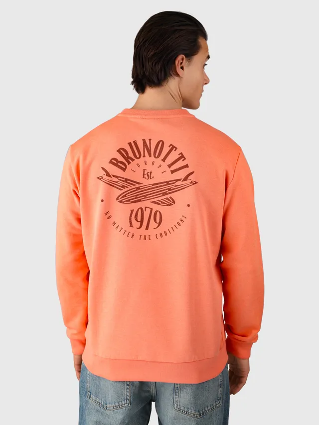 brunotti-naval-herren-pullover-melon-rundhals image 1