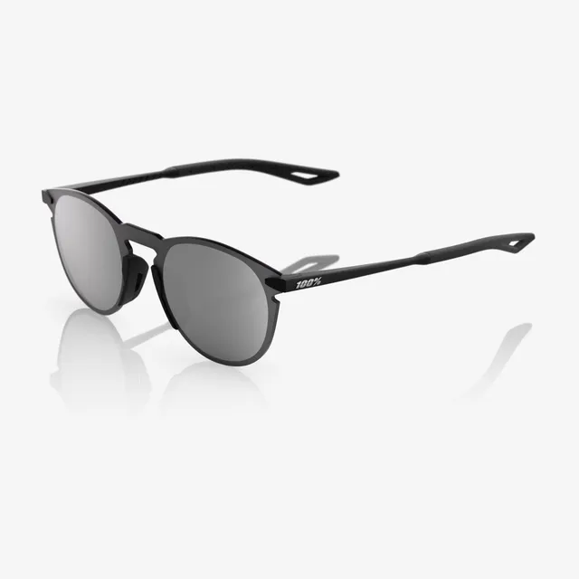 100-legere-round-sonnenbrille-schwarz-silber image 1