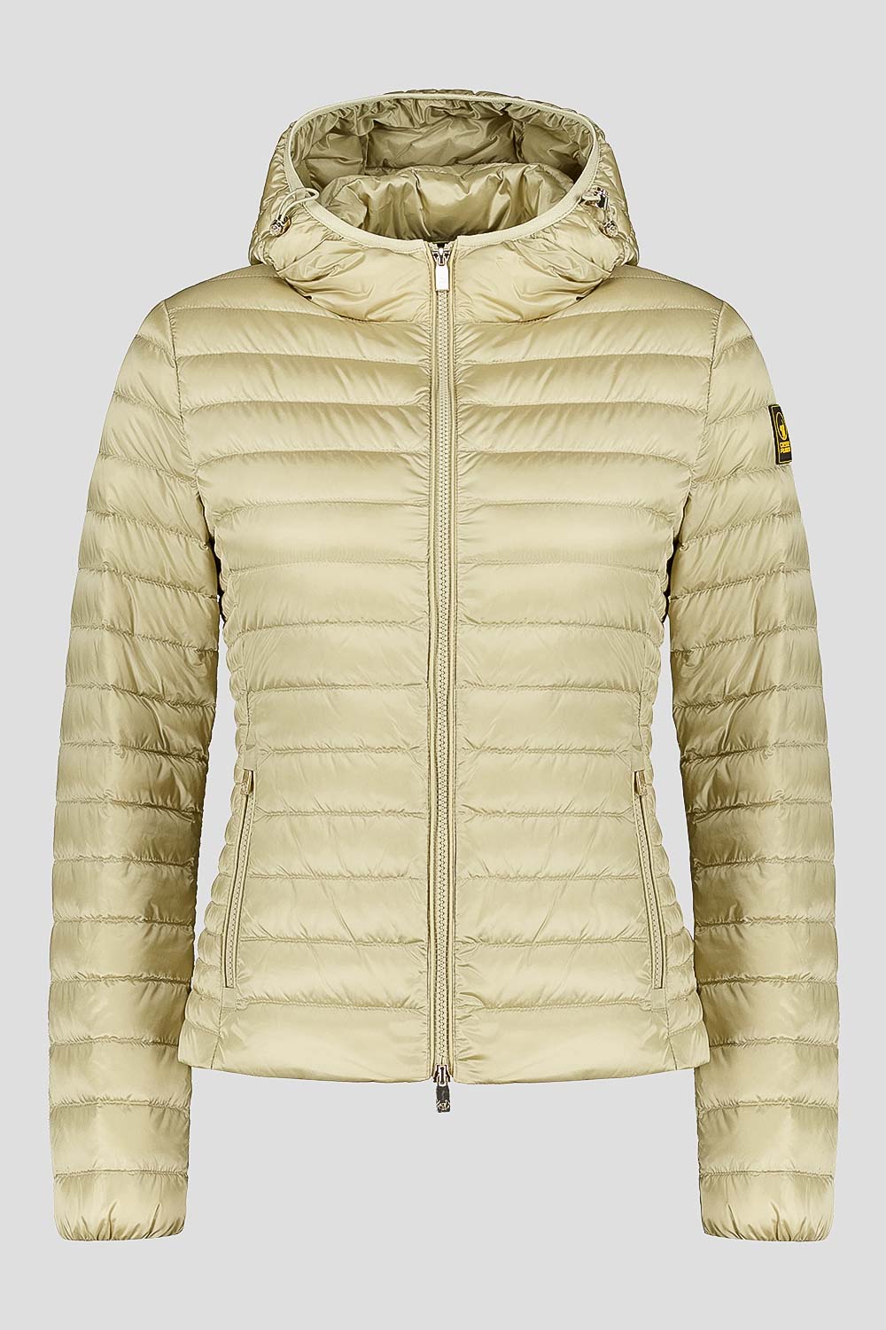 ciesse-piumini-daunenjacke-beige-mit-kapuze-800-fill-power image 3
