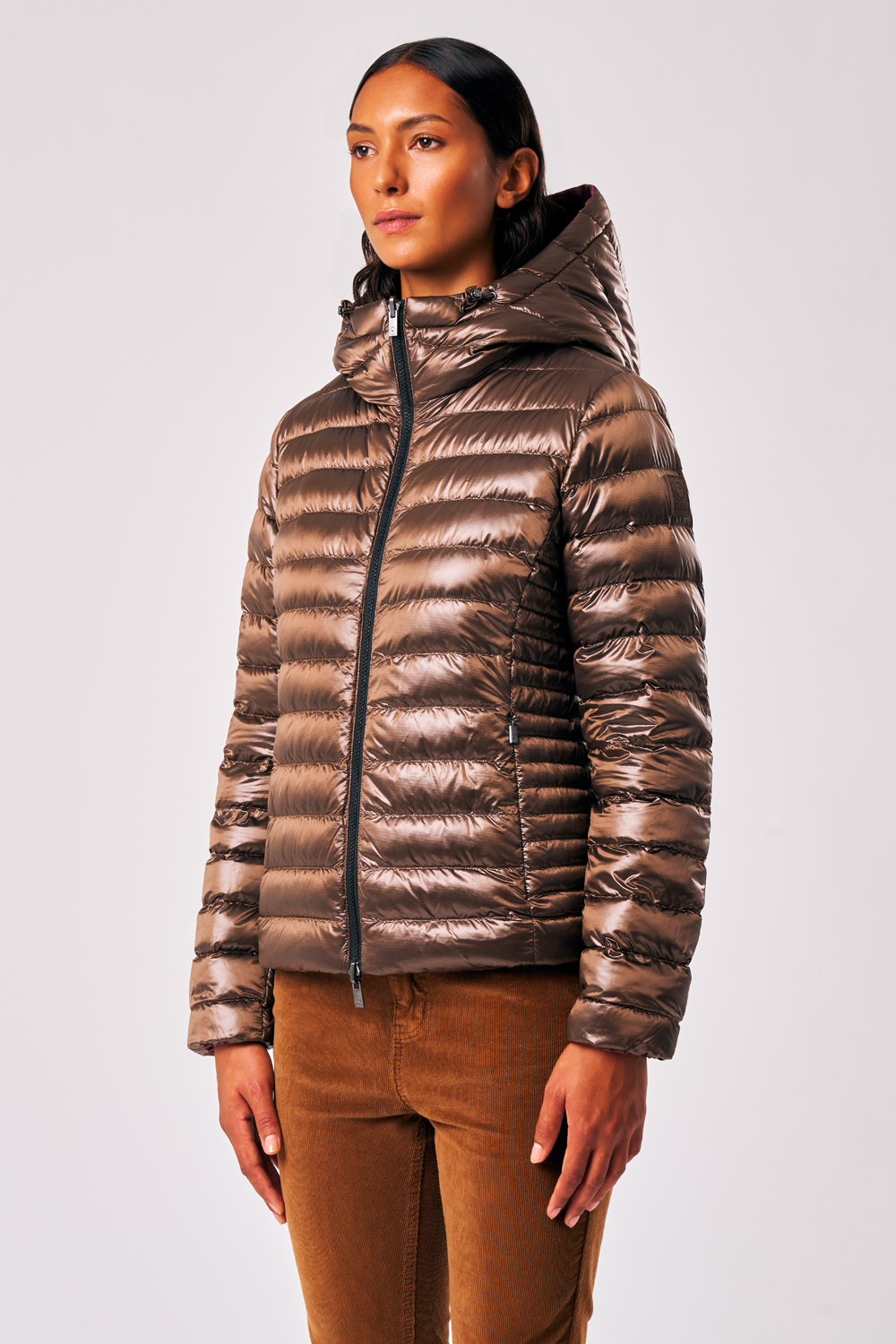 ciesse-piumini-linda-3-0-daunenjacke-rot-kurz-wendbar image 2