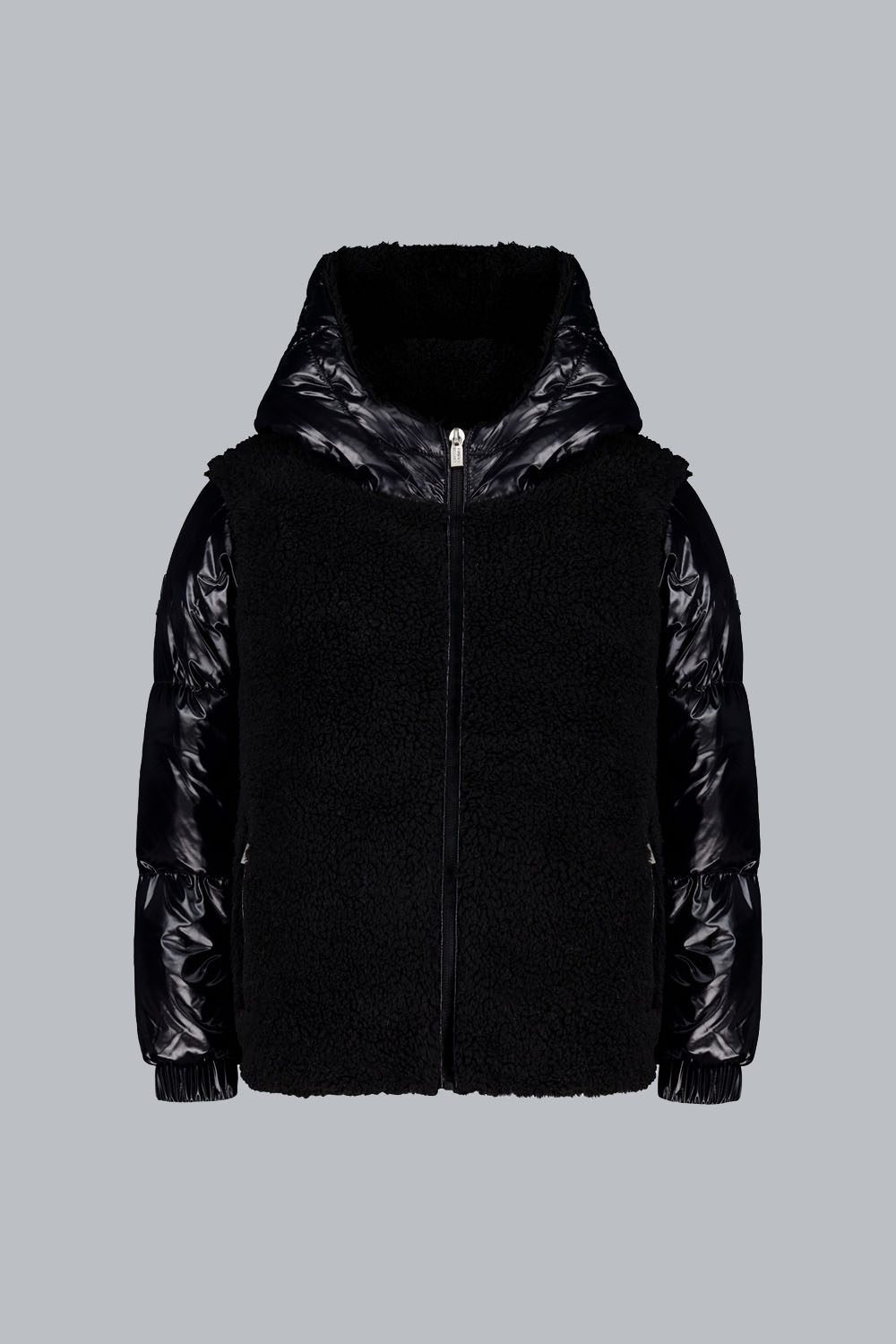 ciesse-outdoor-jonney-daunenjacke-schwarz-teddy-hybrid-m-dchen image 1