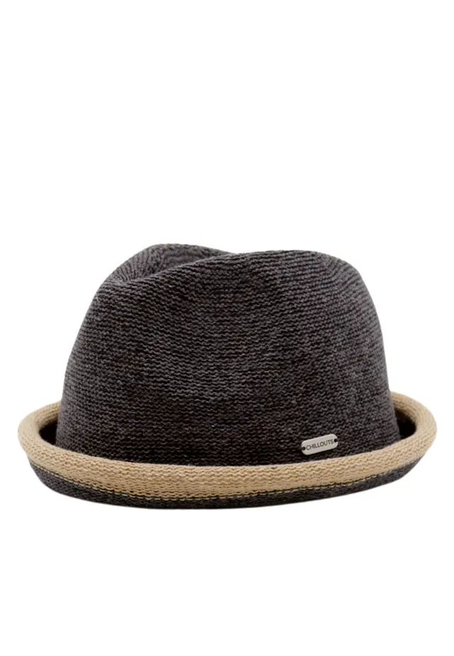 chillouts-boston-hut-herren-grey-brown-s-m-vegan image 1