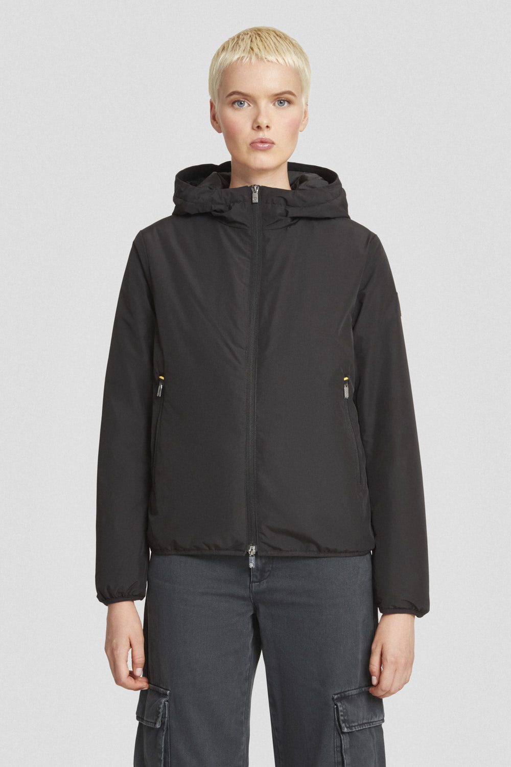 ciesse-outdoor-winterjacke-schwarz-mit-kapuze-dwr image 2