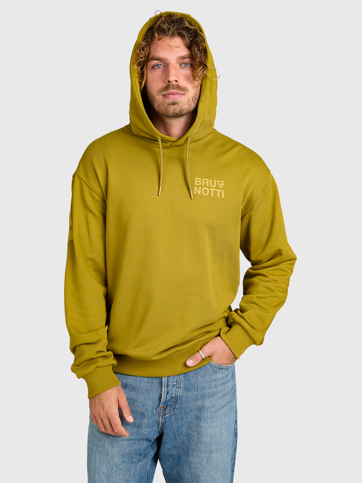 brunotti-haral-hoodie-herren-dark-moss-baumwolle image 2