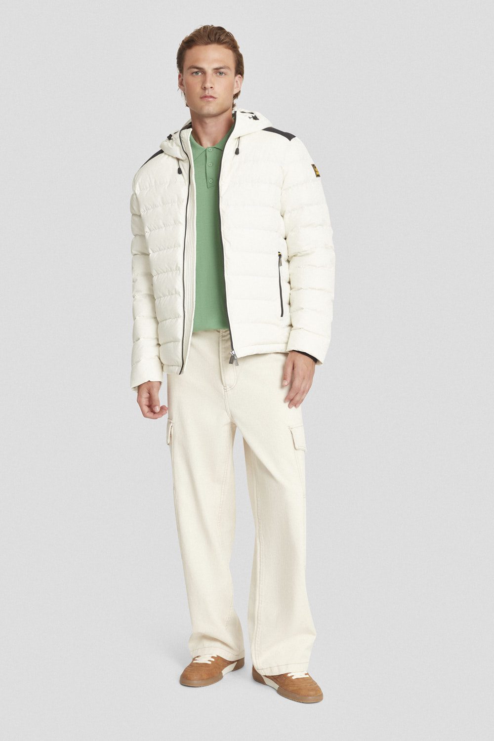 ciesse-outdoor-piumini-daunenjacke-kurz-wei-mit-kapuze image 1