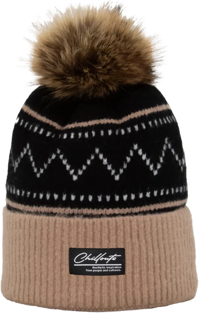 chillouts-ella-bommelm-tze-schwarz-winterm-tze-fleece image 1