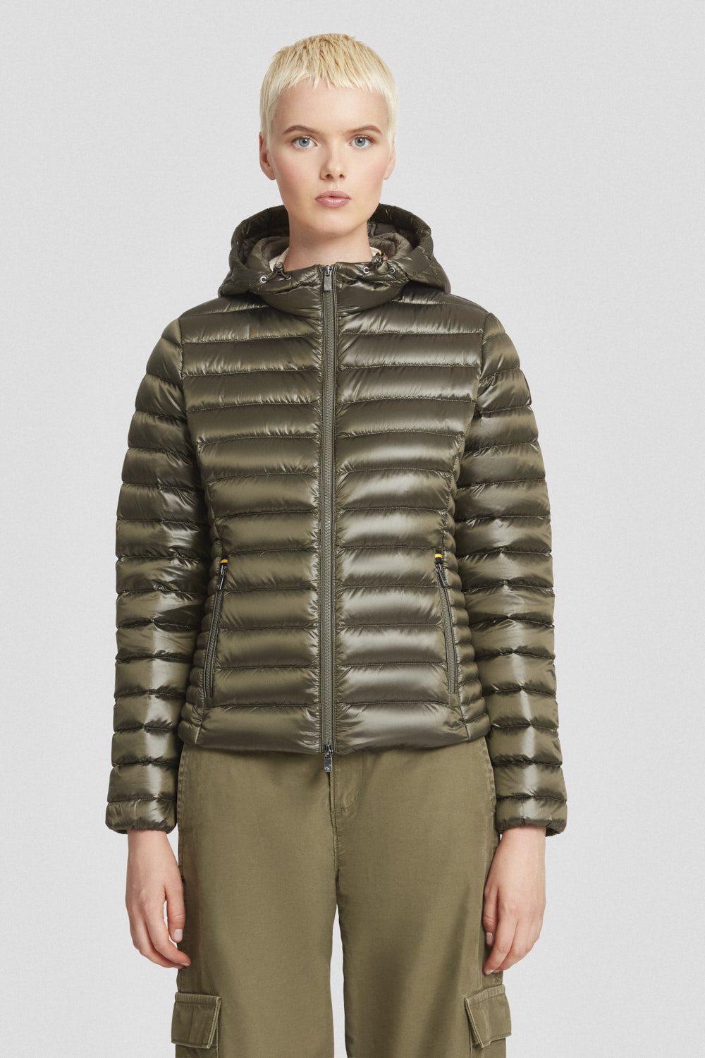 ciesse-outdoor-piumini-daunenjacke-oliv-gr-n-800fp-kapuze image 2