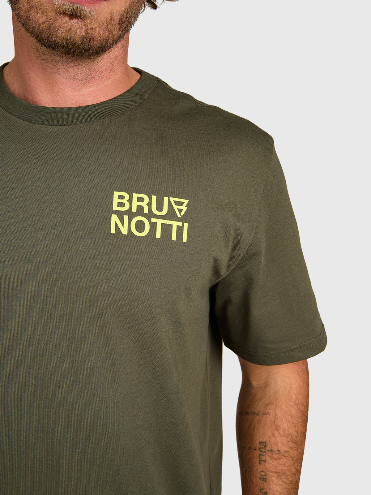 brunotti-barros-herren-t-shirt-deep-green-baumwolle-basic image 6