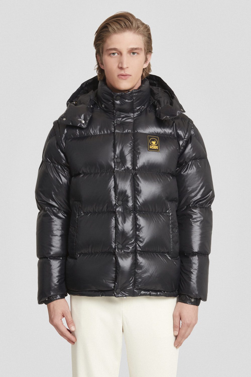 ciesse-piumini-steppjacke-schwarz-abnehmbare-rmel image 2
