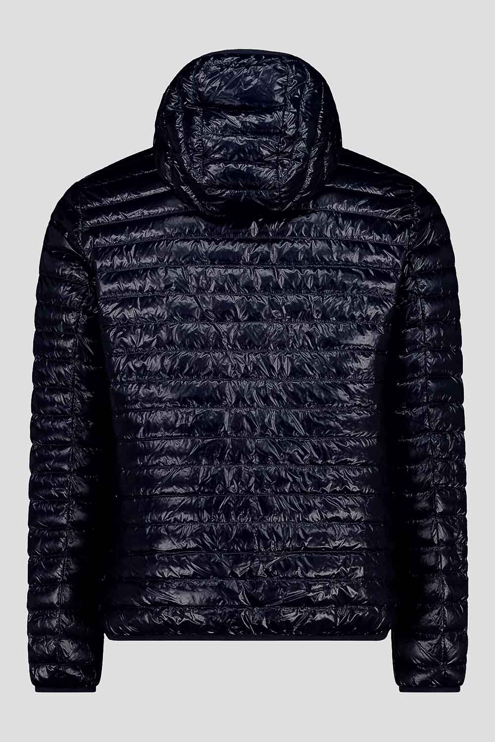 ciesse-piumini-daunenjacke-blau-gl-nzend-kapuze-echt-daune image 5