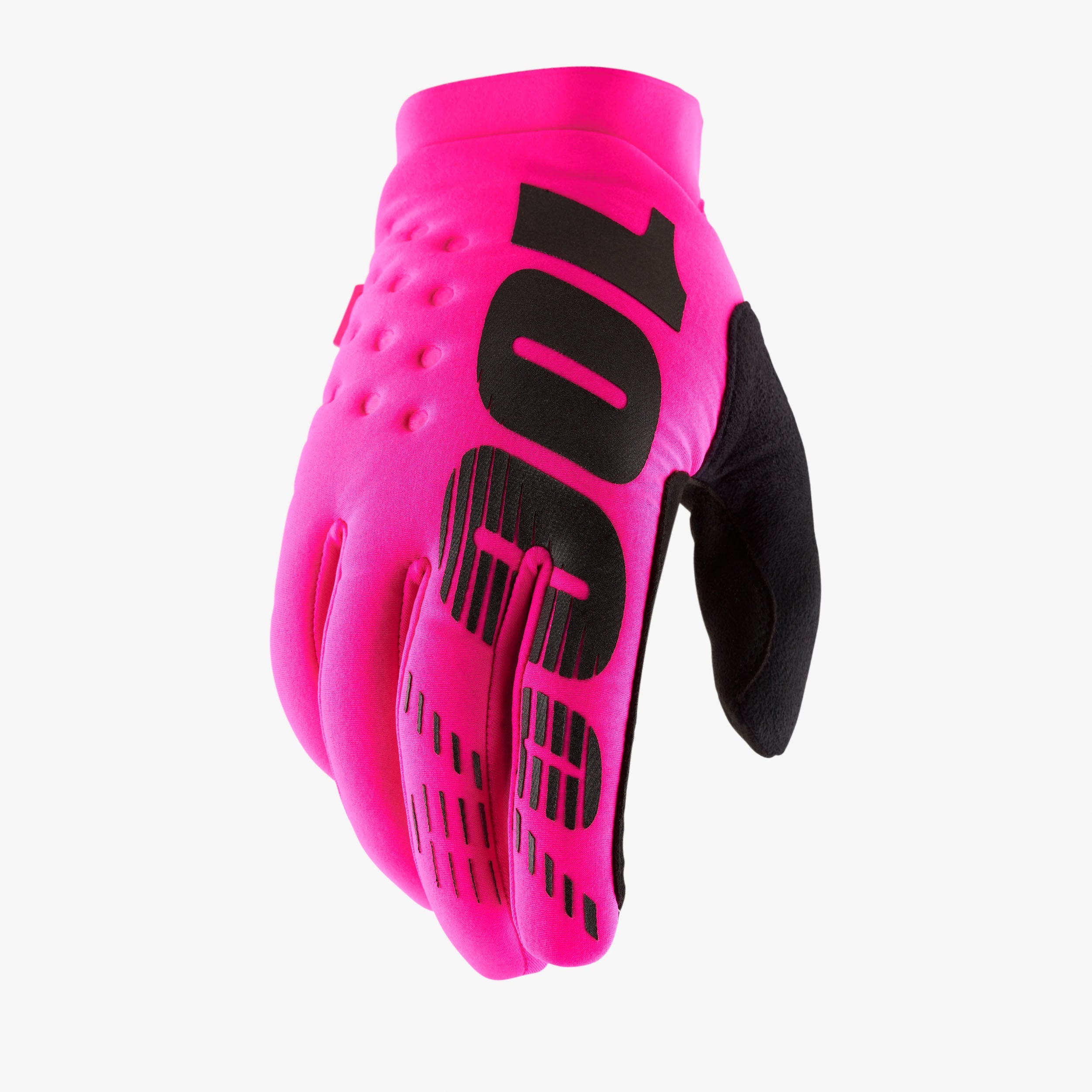 100-brisker-fahrradhandschuhe-neon-pink-gr-l-touch image 1