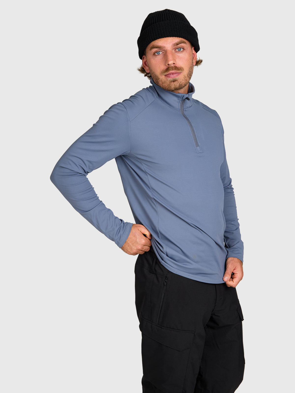 brunotti-mano-fleecejacke-herren-grey-sky-midlayer image 3