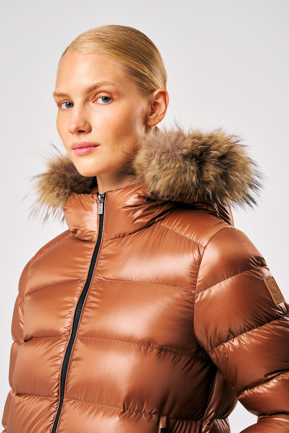 ciesse-outdoor-lia-real-fur-damen-winterjacke-hellbraun-pelz image 4