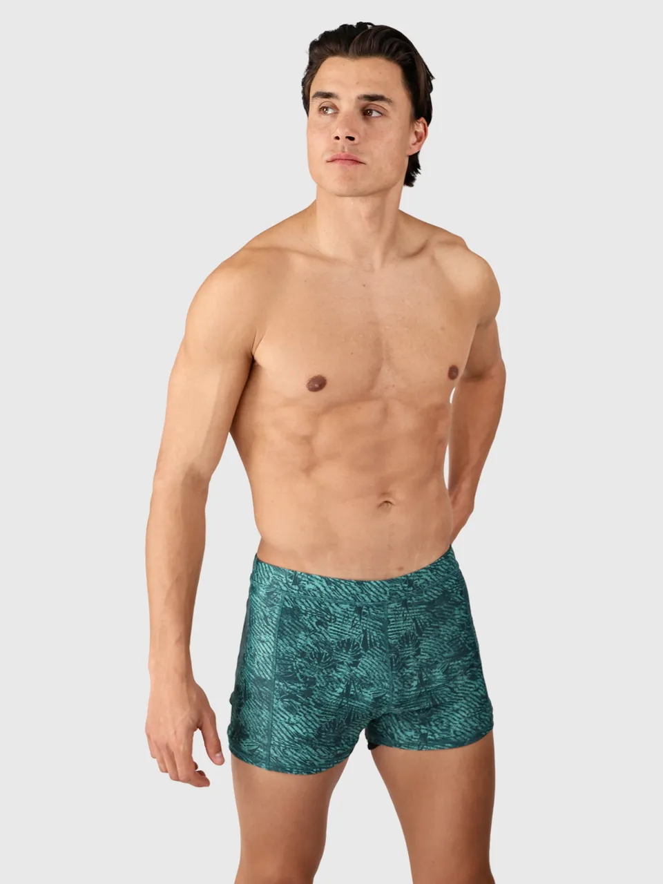 brunotti-samier-herren-badehose-fuel-green-print image 1