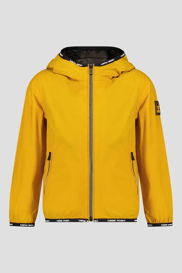 ciesse-outdoor-windjacke-gelb-unisex-mit-kapuze image 1