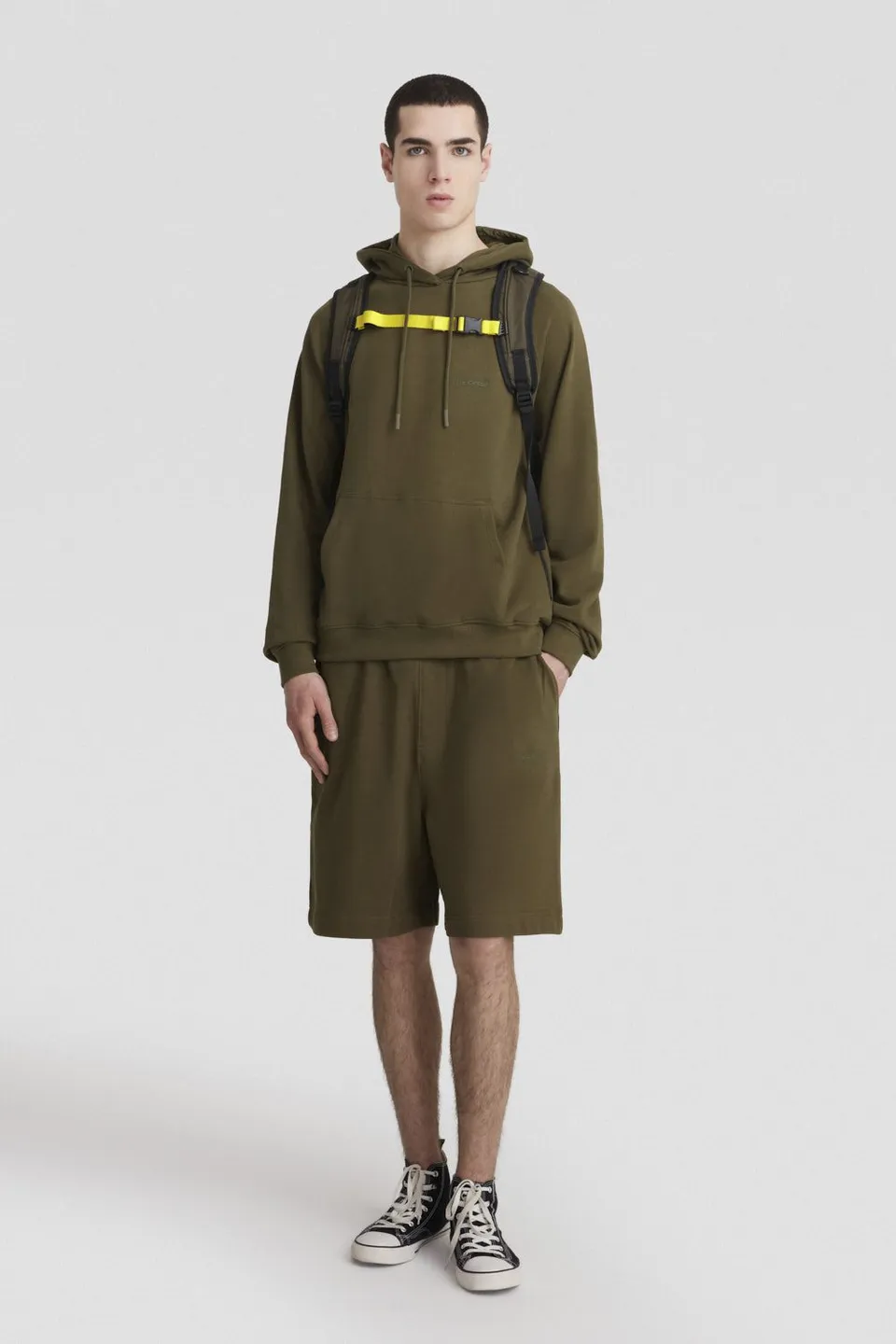 ciesse-outdoor-hoodie-baumwolle-gr-n-military-kapuze image 1