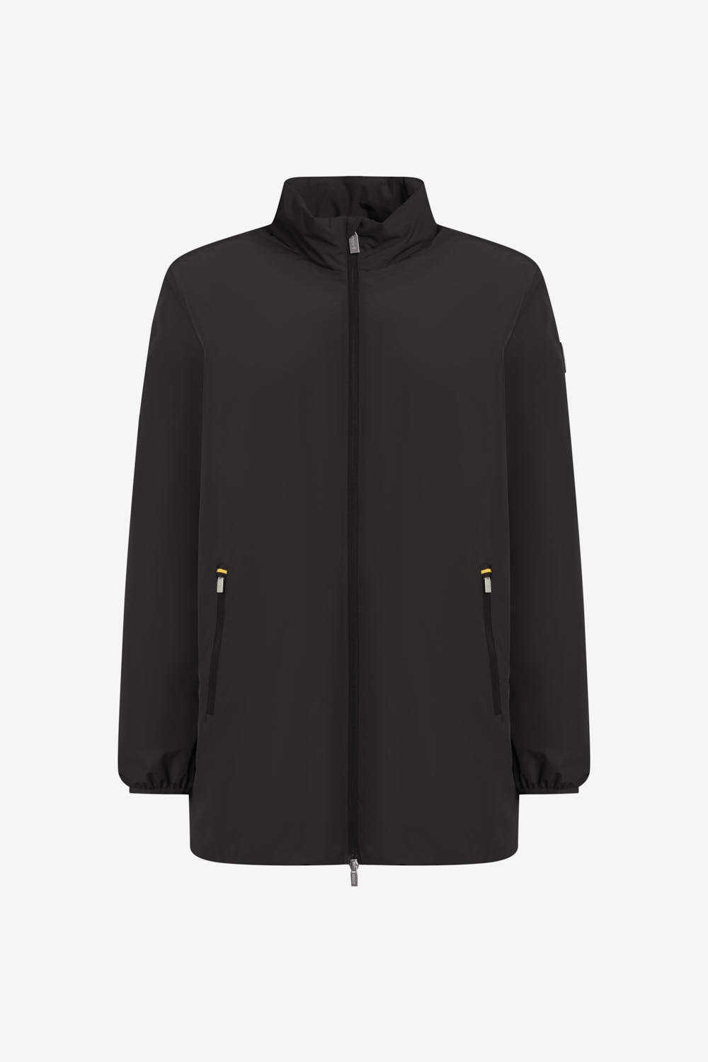 ciesse-roxy-bergangsjacke-herren-schwarz-lang-mit-kapuze image 5