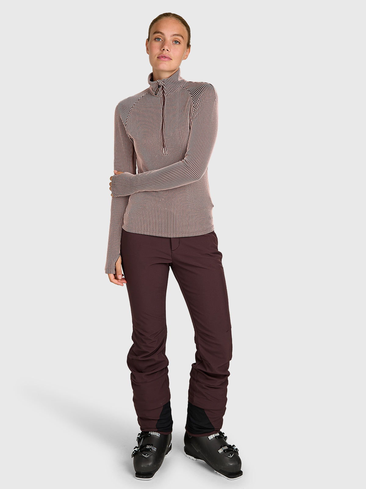 brunotti-kiana-women-snow-fleece-raisin-slim-fit image 6