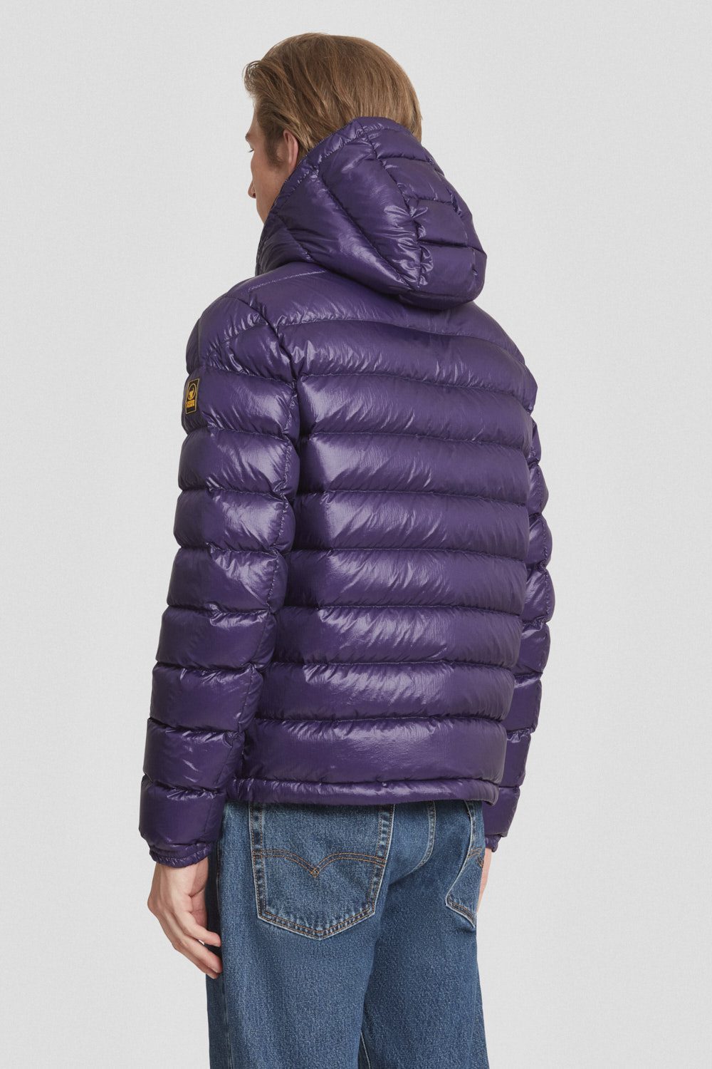 ciesse-outdoor-piumino-daunenjacke-kurz-lila-kapuze image 4