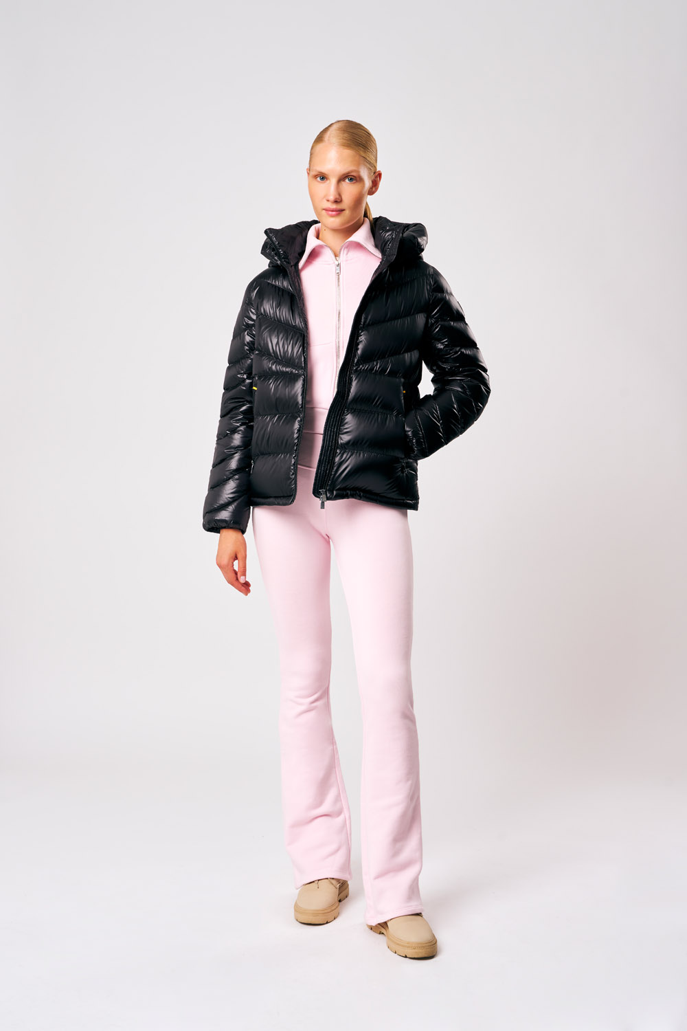 ciesse-outdoor-heidi-daunenjacke-damen-schwarz-mit-kapuze image 2