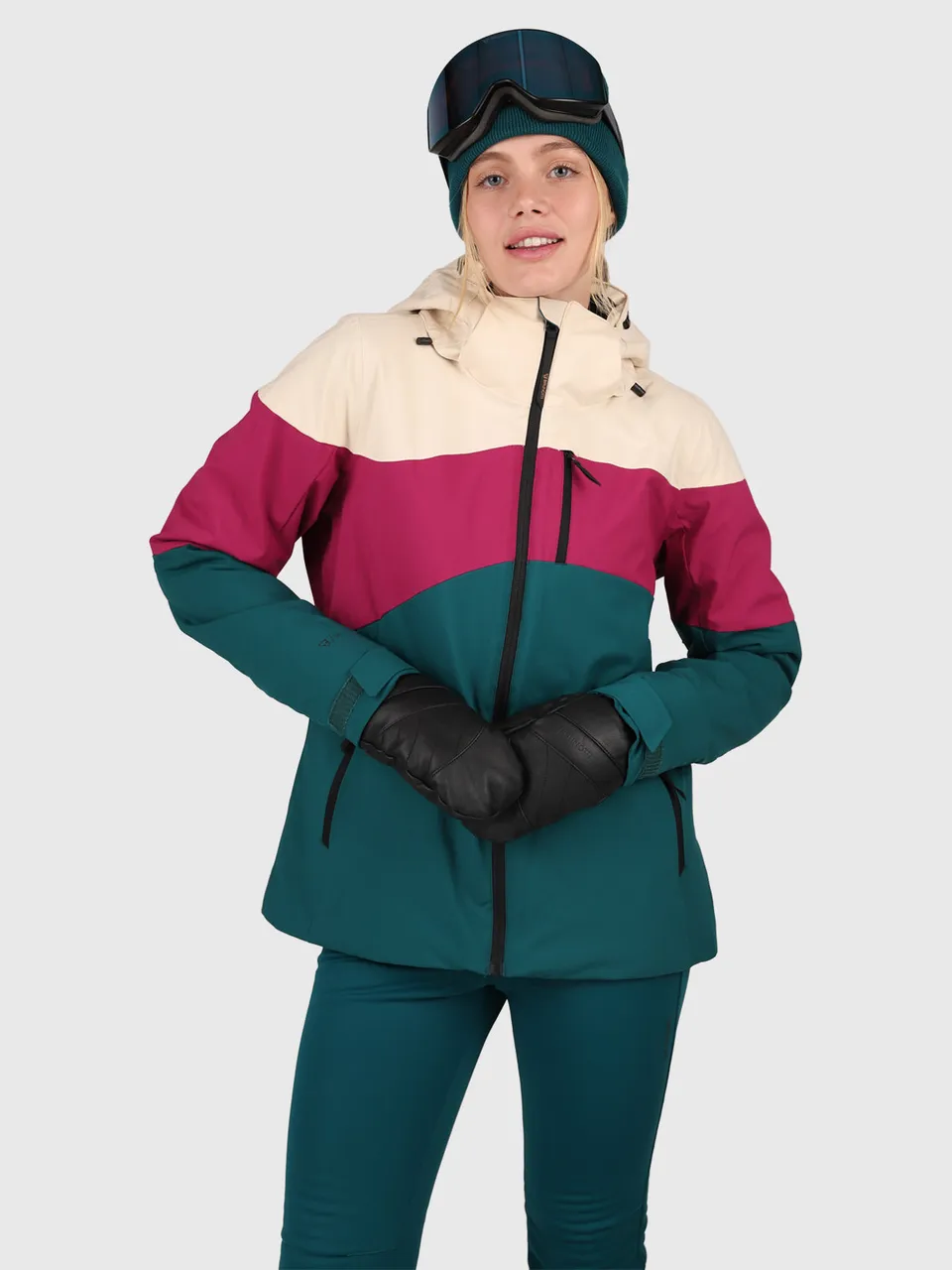 brunotti-fastonia-damen-skijacke-evergreen-10k-wasserdicht image 1
