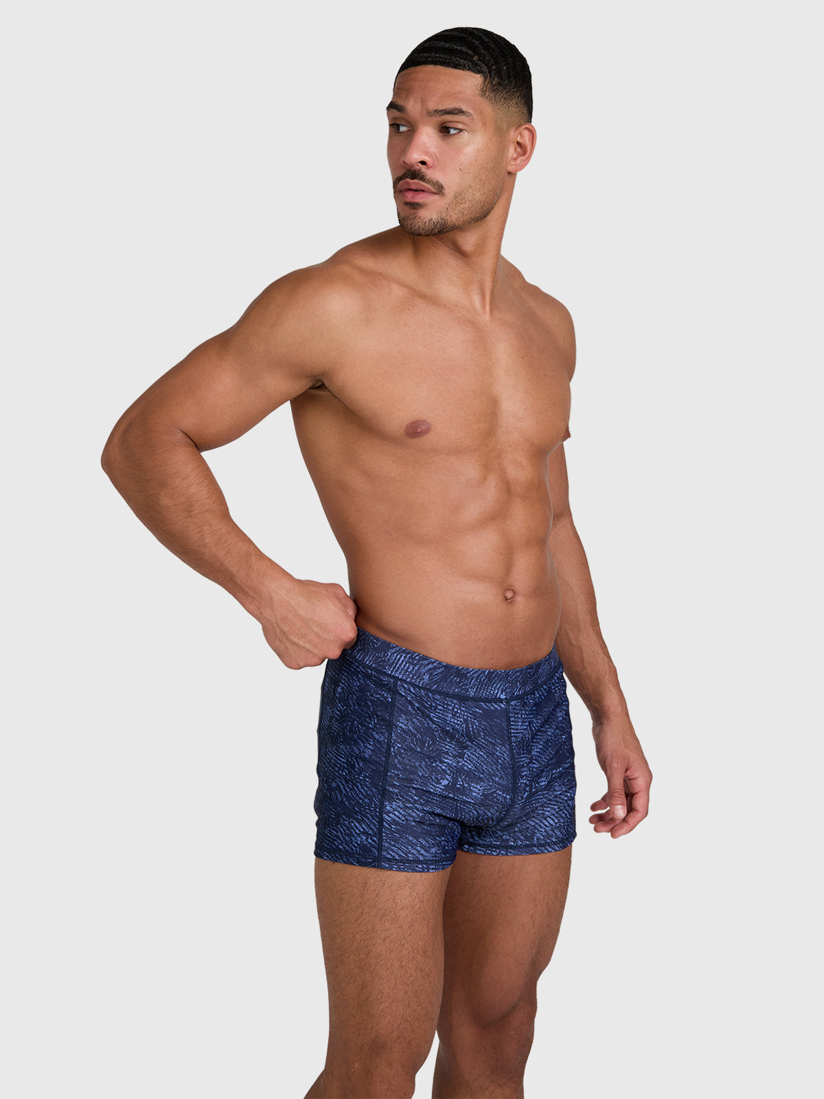 brunotti-samier-print-badehose-herren-indigo-blue-print image 3