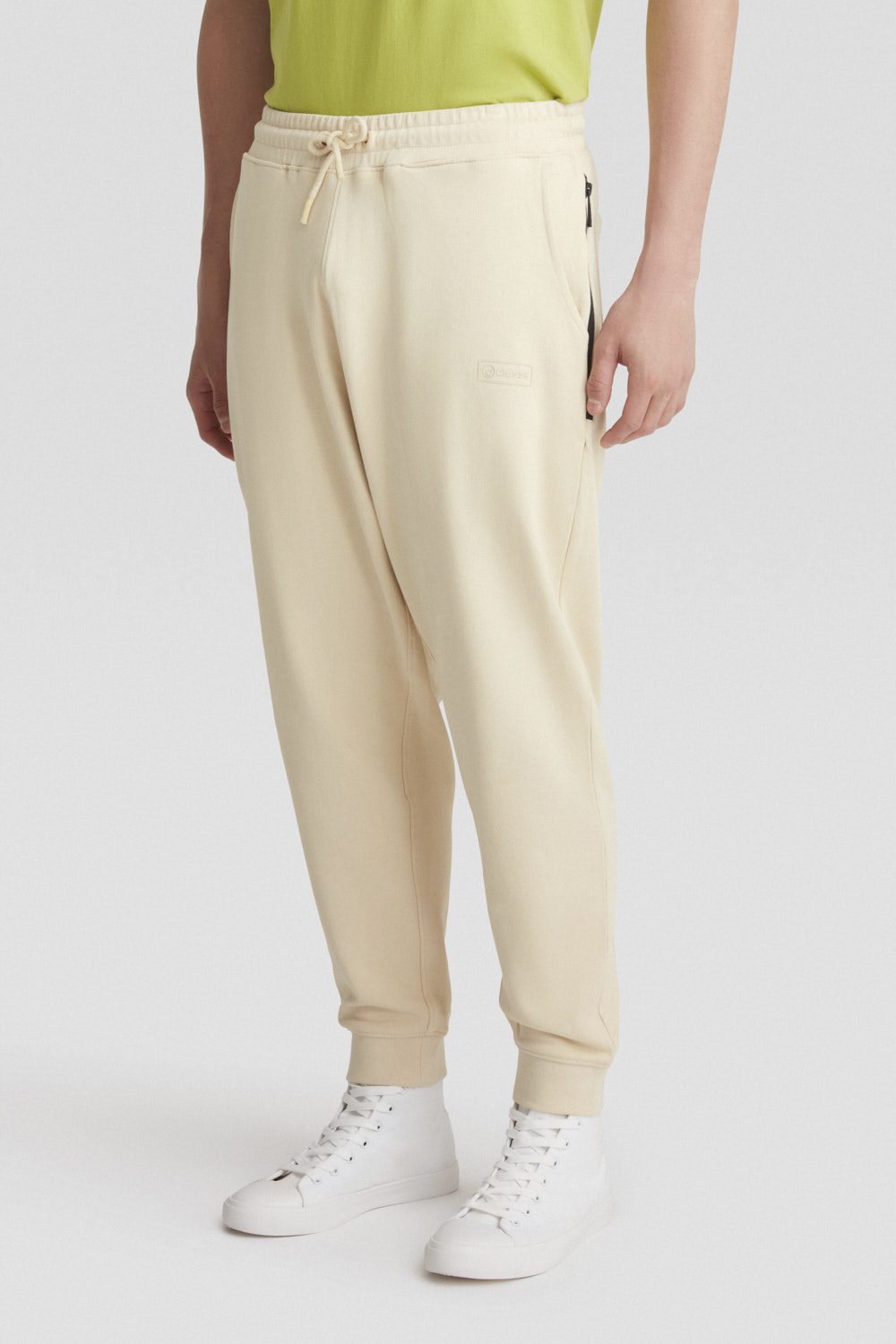 ciesse-pantaloni-hose-herren-beige-baumwolle-kordelzug image 2