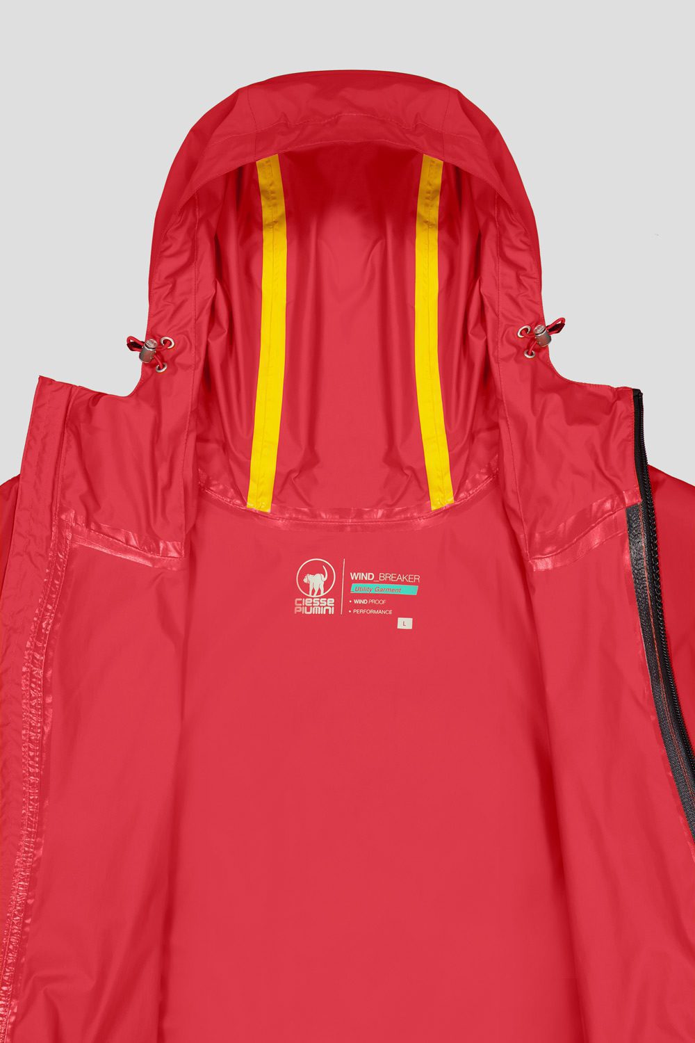 ciesse-outdoor-impermeabili-windjacke-rot-mit-kapuze image 7
