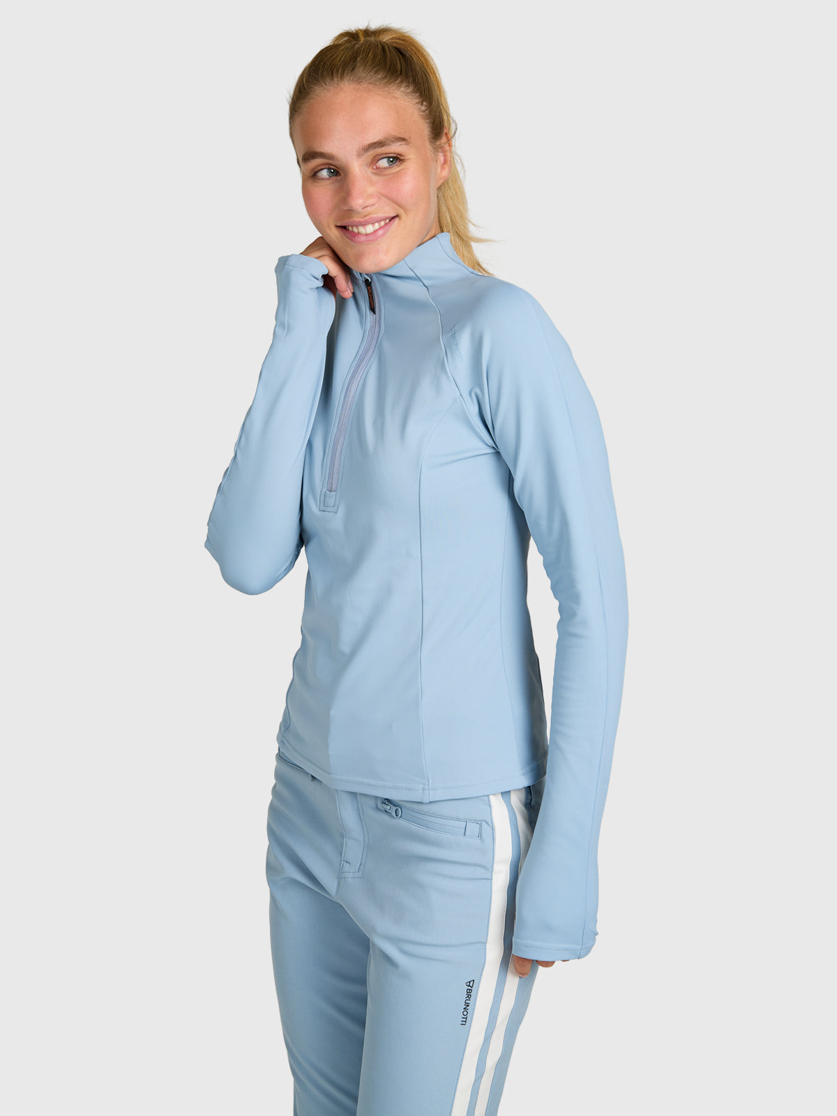 brunotti-sanna-damen-fleecejacke-hellblau image 4