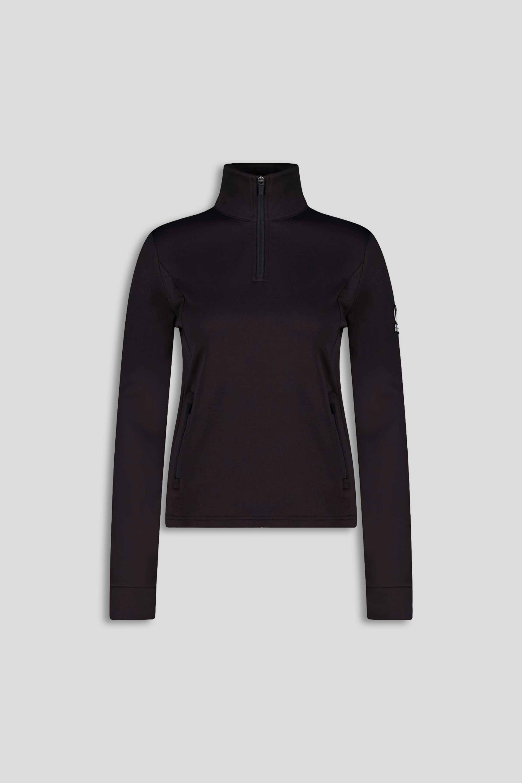 ciesse-outdoor-veny-midlayer-schwarz-fleece-3-4-zip image 1