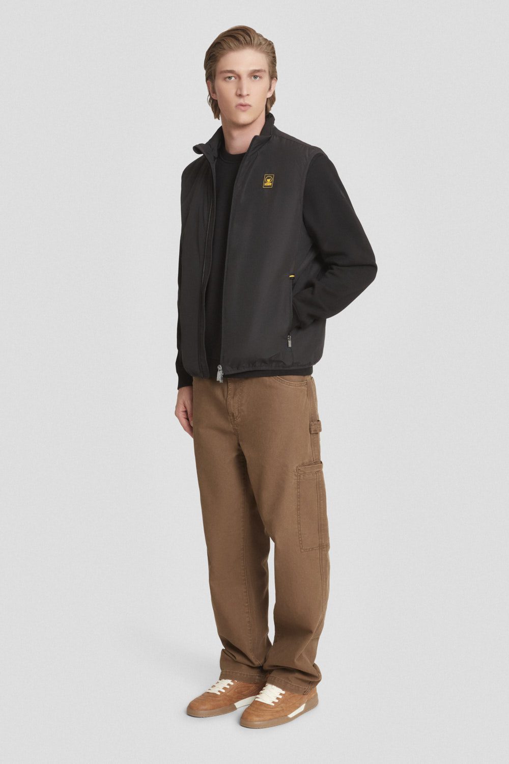 ciesse-outdoor-gilet-weste-schwarz-gef-ttert-dwr image 1
