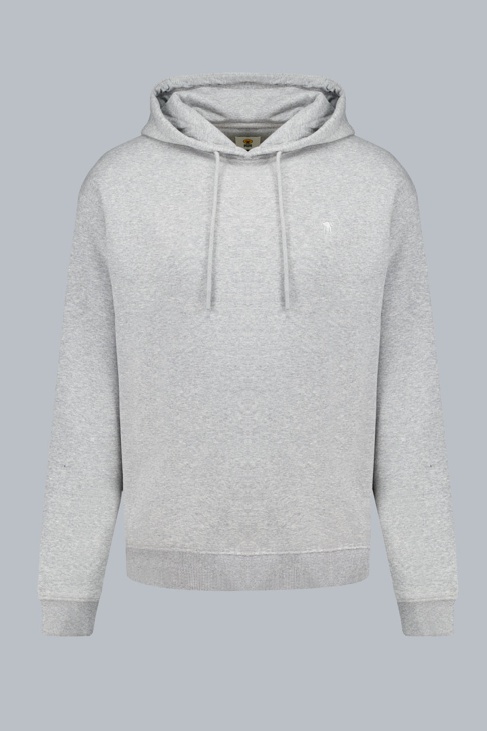ciesse-outdoor-rico-hoodie-hellgrau-kapuze-baumwolle image 1