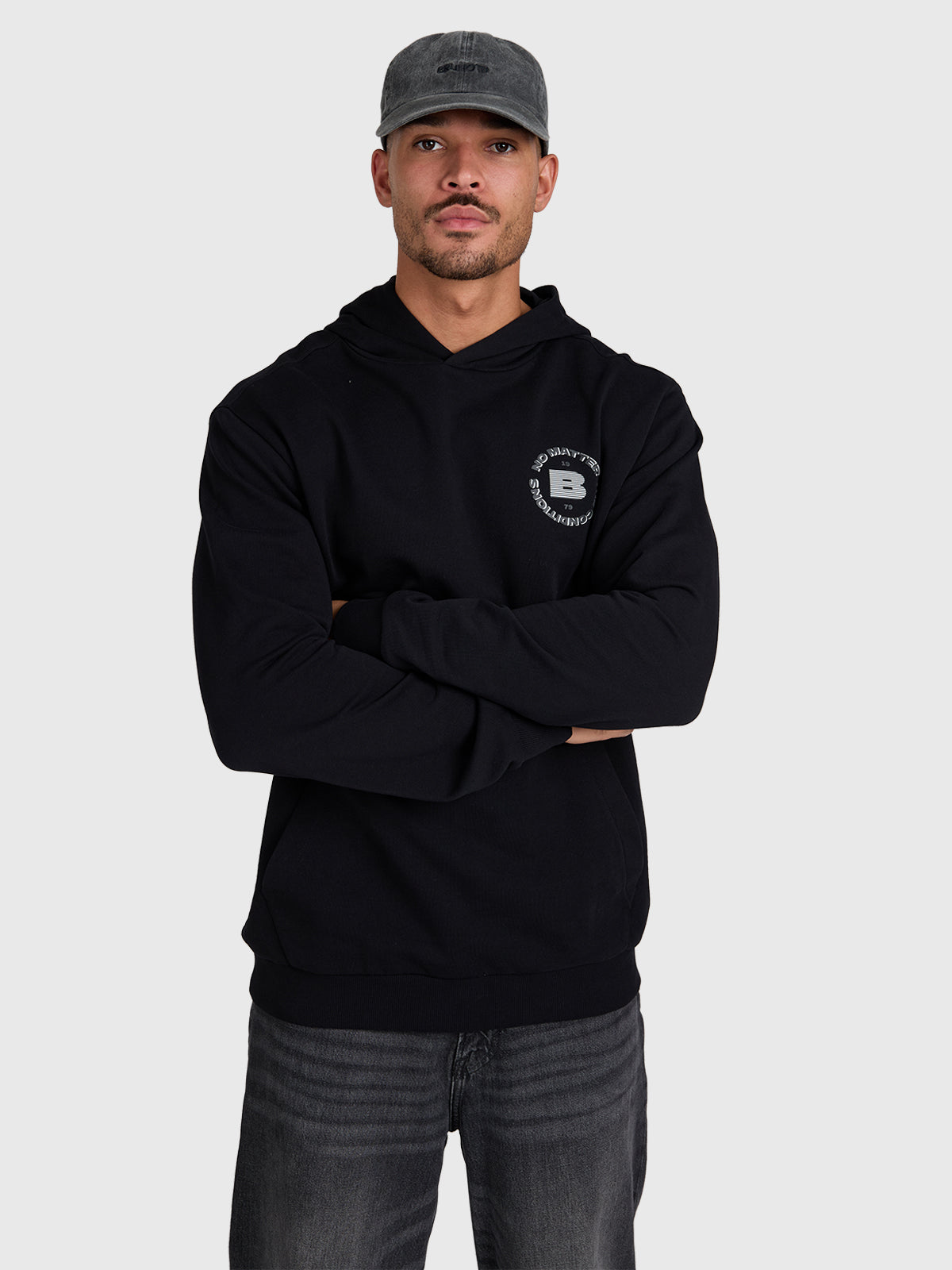 brunotti-colombis-herren-hoodie-schwarz-baumwolle image 1