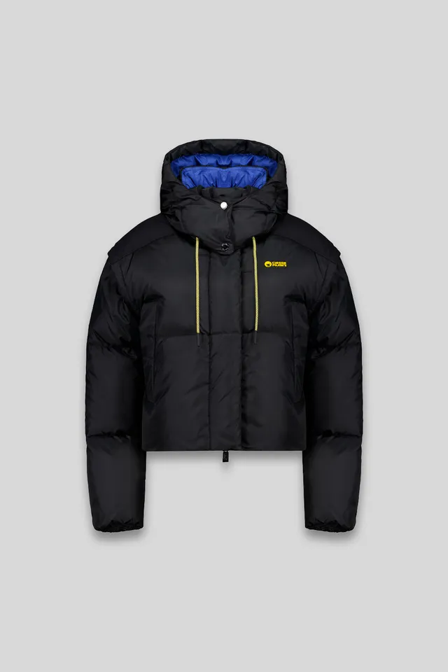 ciesse-outdoor-nevada-crop-daunenjacke-schwarz-recycelt image 1