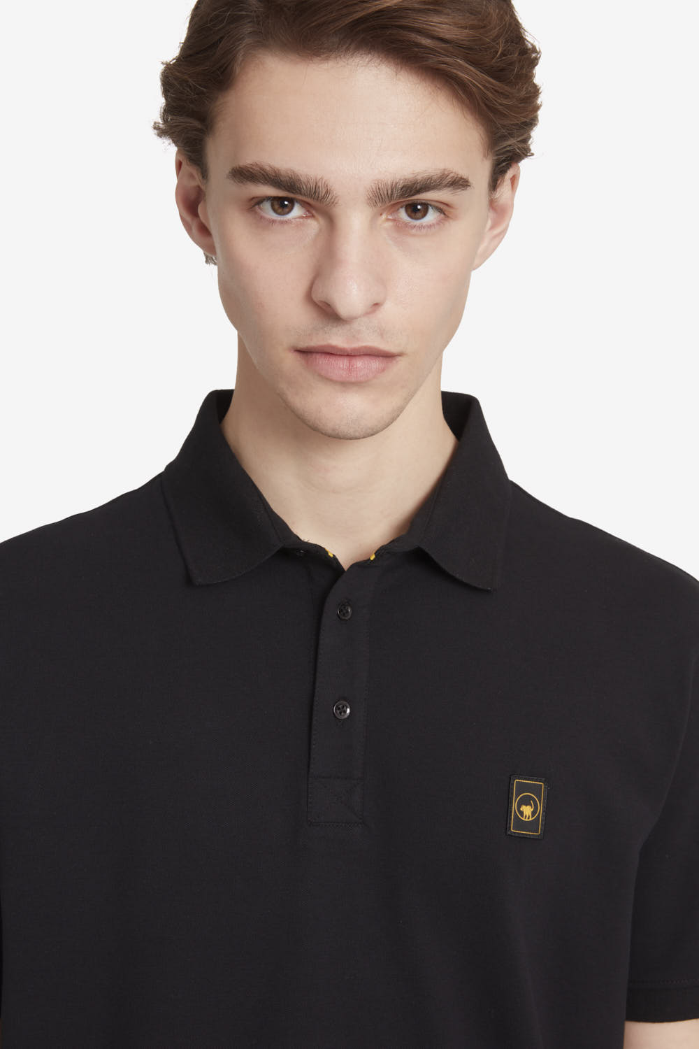 ciesse-piff-4-0-polo-schwarz-stretch-piqu image 3
