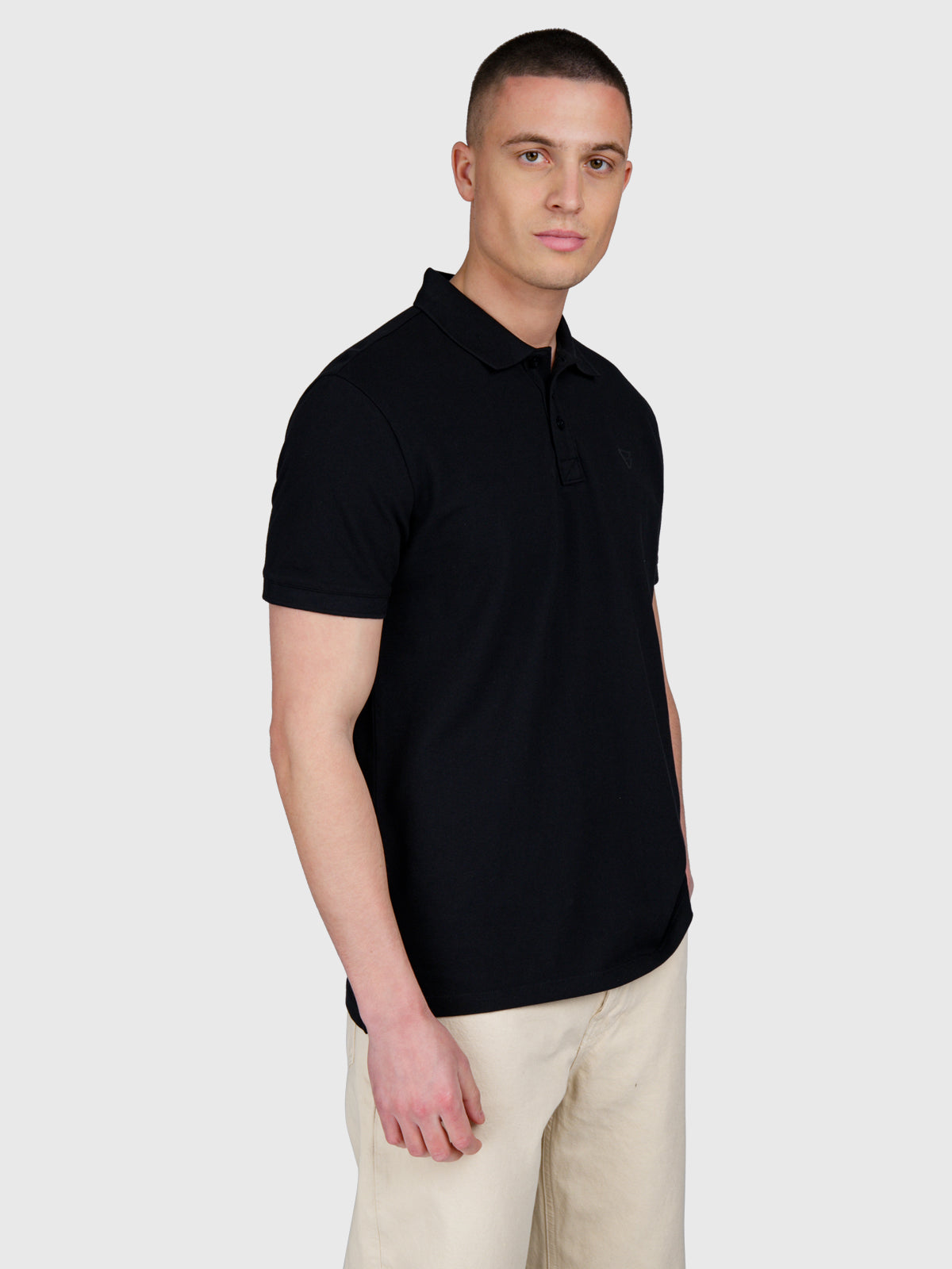 brunotti-tavico-herren-polo-schwarz-baumwolle-piqu image 3