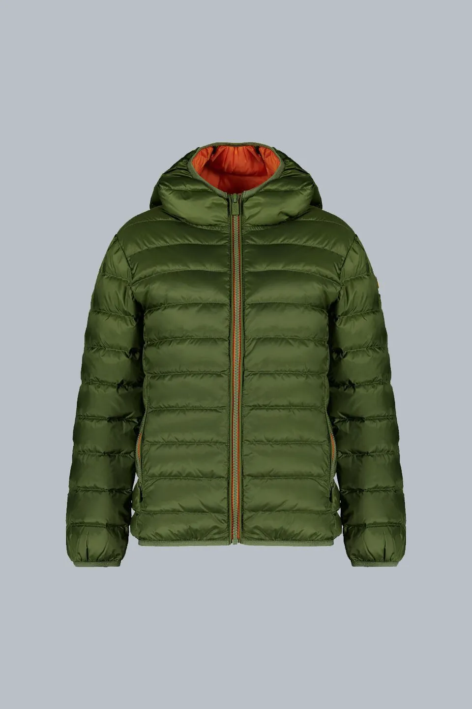 ciesse-piumini-franklin-boy-daunenjacke-gr-n-mit-kapuze image 1