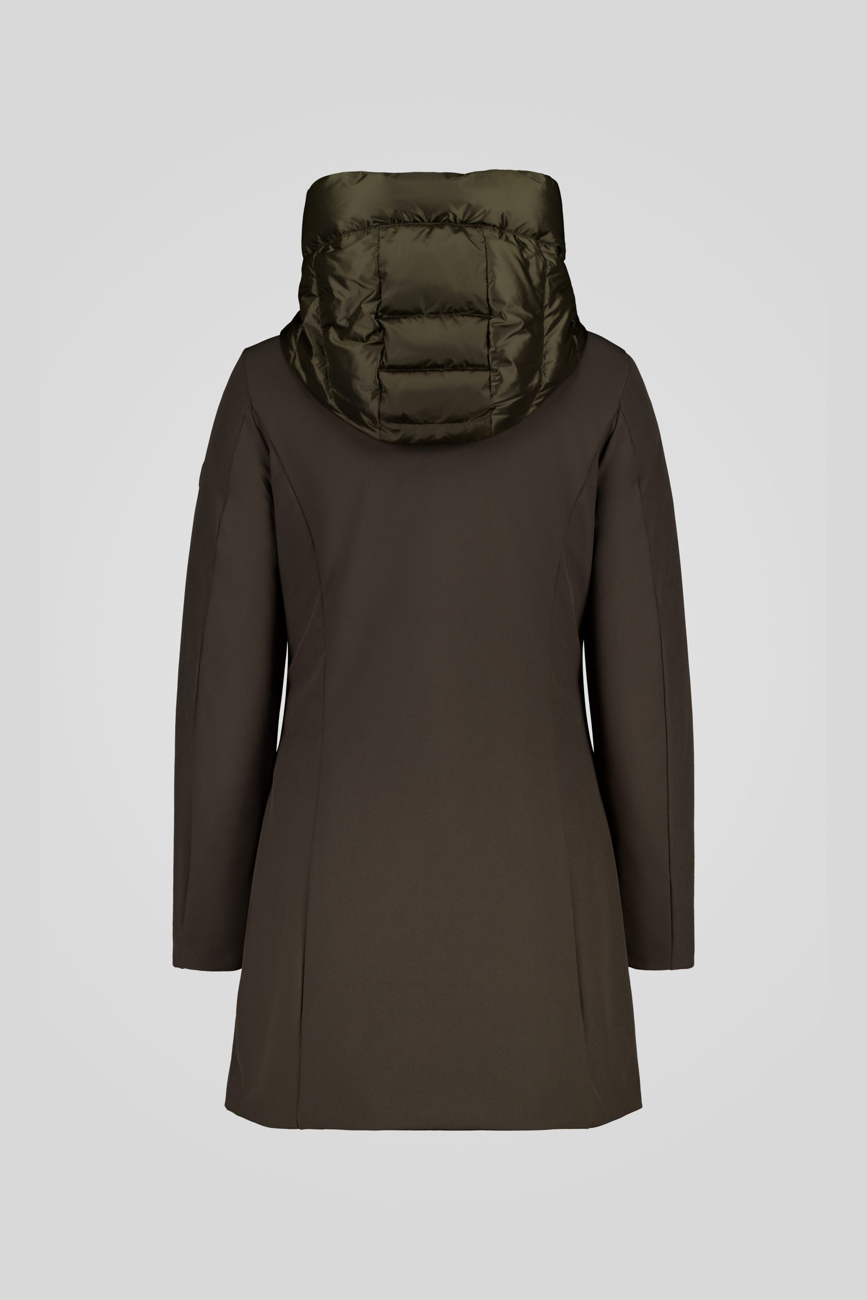 ciesse-outdoor-winterjacke-lang-gr-n-daunen-softshell image 6
