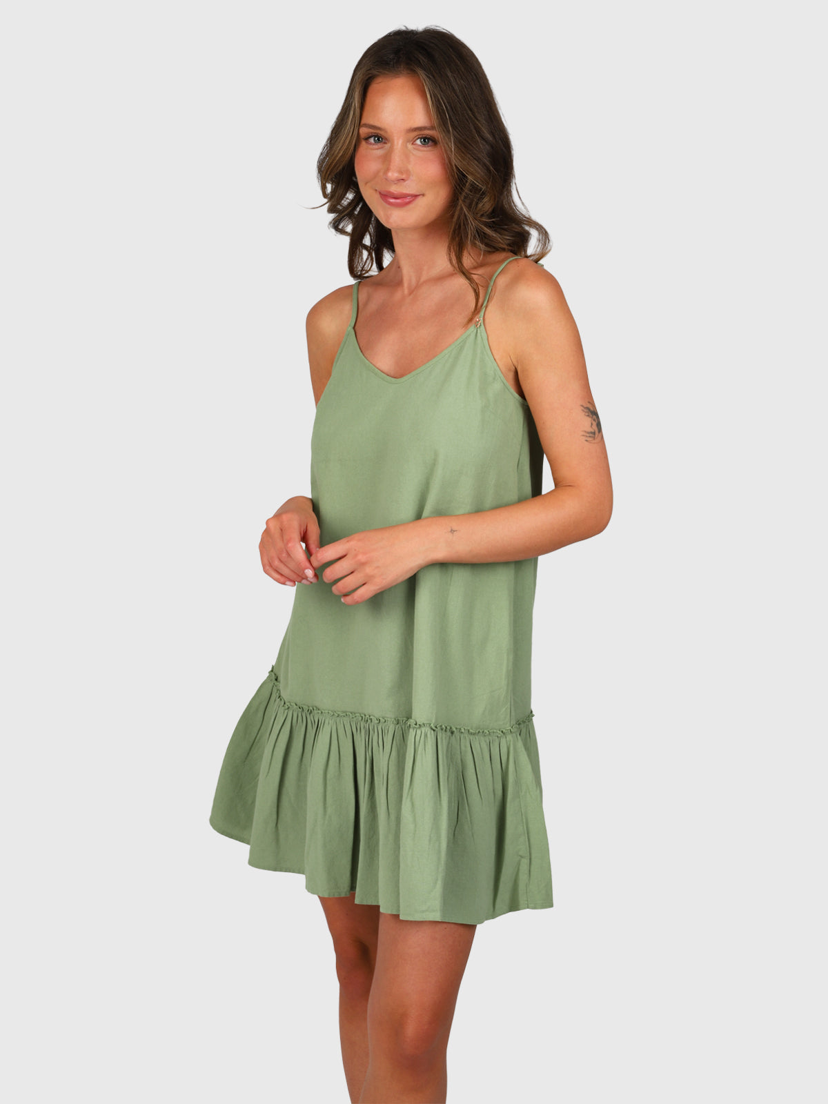brunotti-nami-damen-kleid-eucalyptus-crepe-leicht image 1