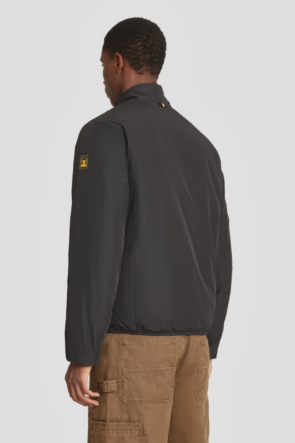 ciesse-giacche-bikerjacke-winter-schwarz-wattiert image 4