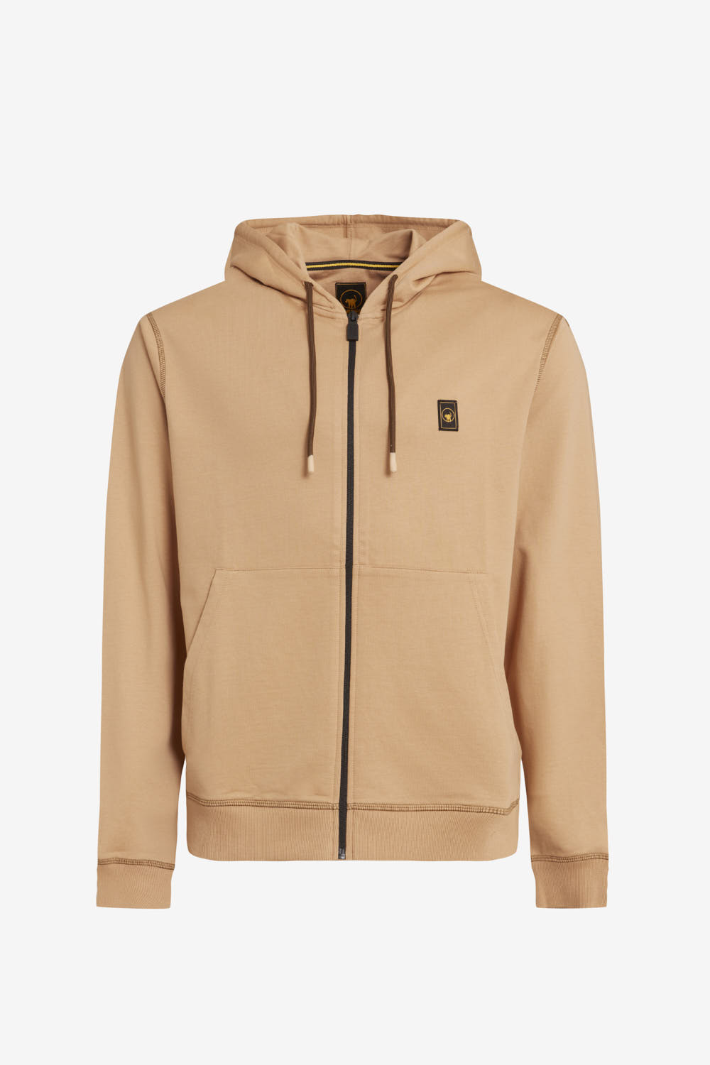 ciesse-kurt-herren-hoodie-beige-kapuzenpullover-baumwolle image 5
