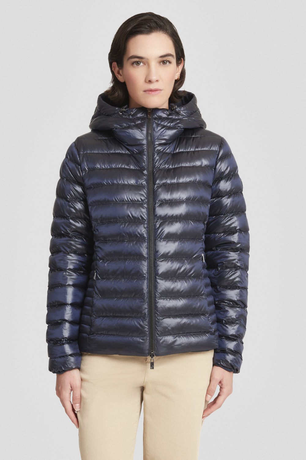 ciesse-outdoor-daunenjacke-kurz-blau-wendeseite-reversibel image 2
