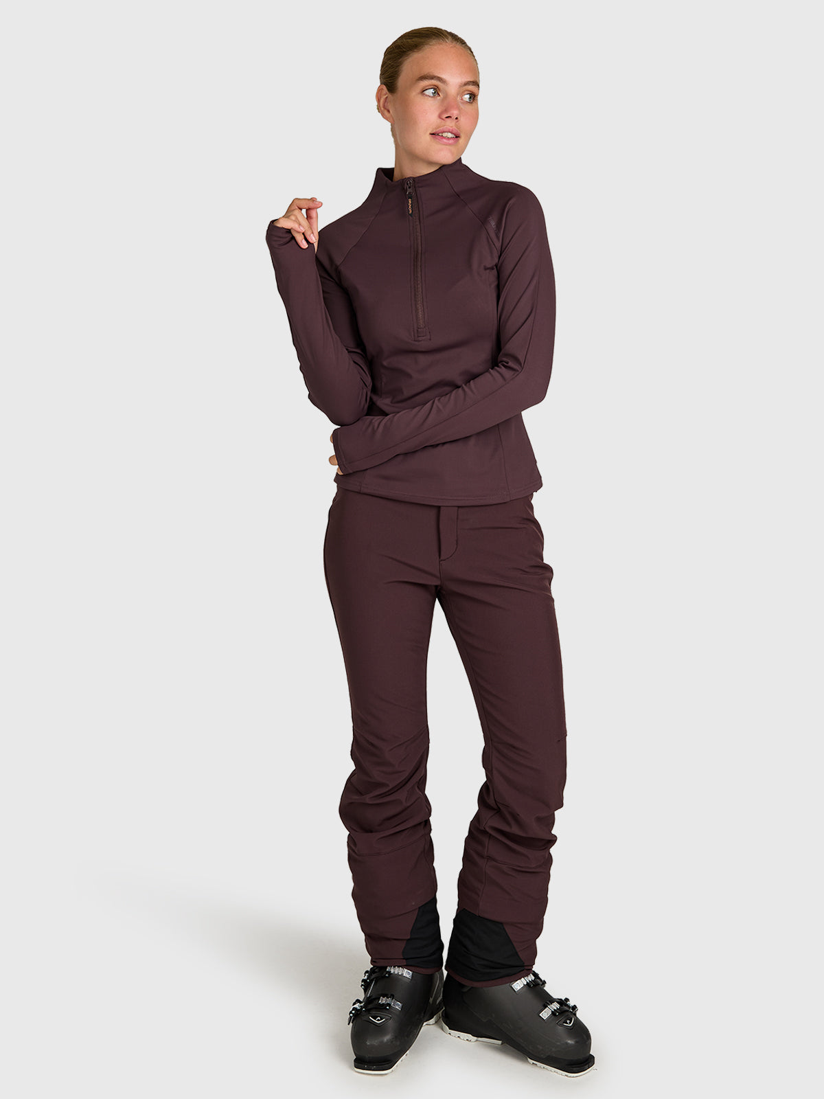 brunotti-sanna-damen-snow-fleece-raisin-slim-fit image 5