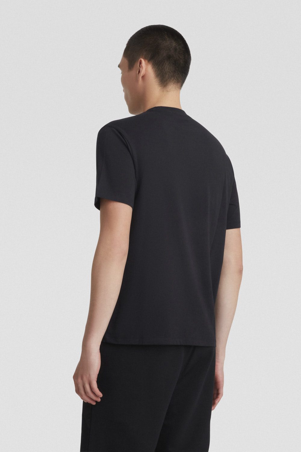 ciesse-t-shirt-girocollo-t-shirt-herren-schwarz-baumwolle image 4
